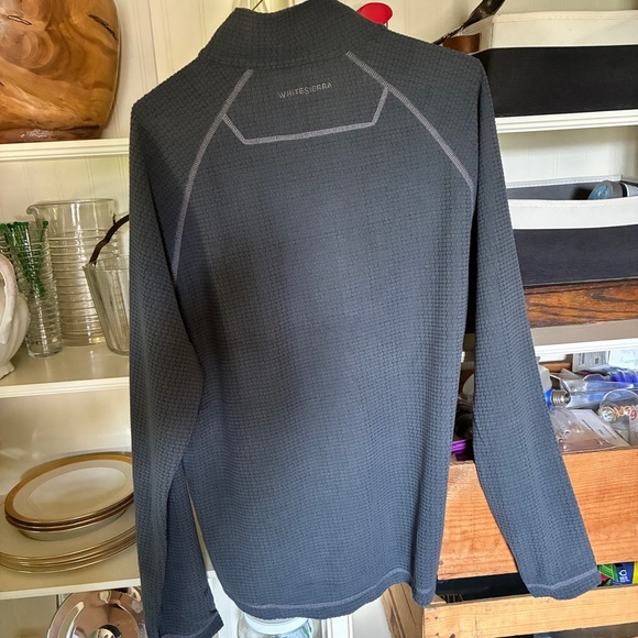 White Sierra 1/4 Zip Long Sleeve Shirt - Picture 3 of 6
